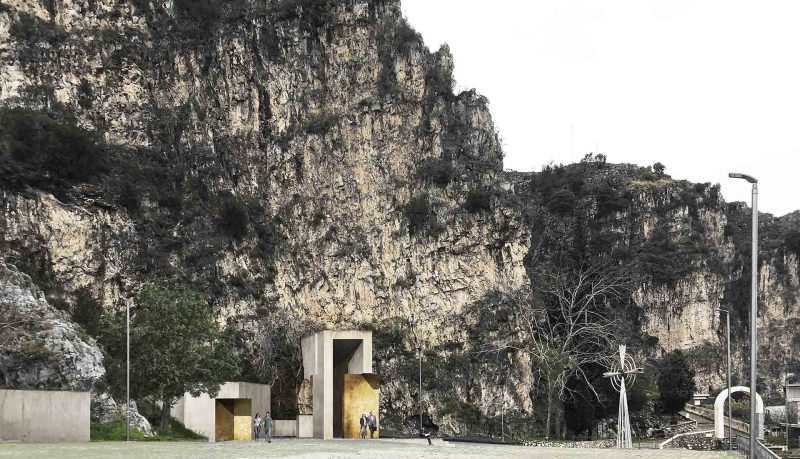 Elevator Inside The Mountain