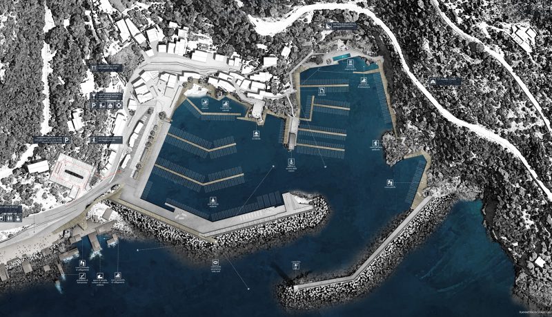 Redevelopment of the  Maratea's port - Italy