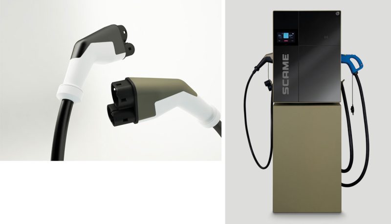 EV-system electric charging wall-box BE-D SCAME S.p.a.